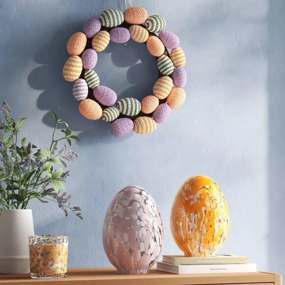 Threshold Large Confetti Glass Egg Pink Easter 2025  -‎ Target - Picture 2 of 6